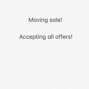 Moving sale!